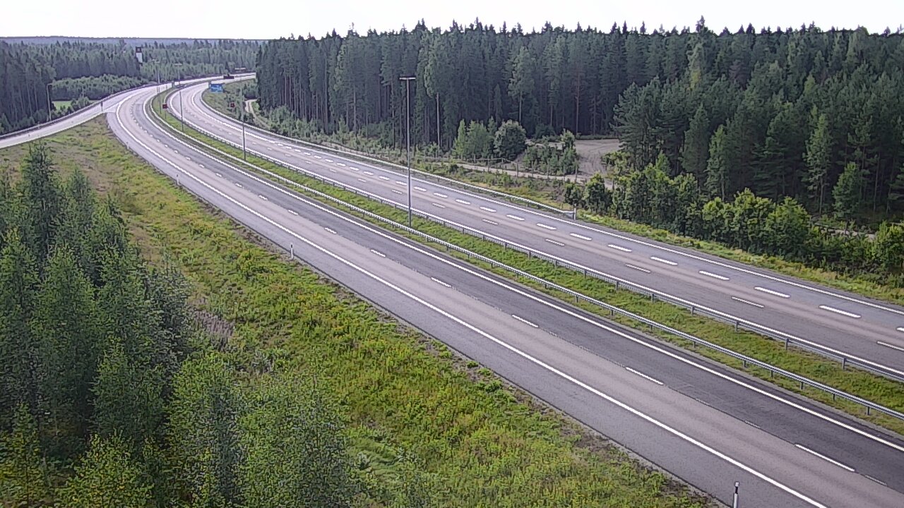 Weather Camera Image Road 7 Virolahti, Vaalimaa, Lappeenrannantie, Virolahti, Kymenlaakso