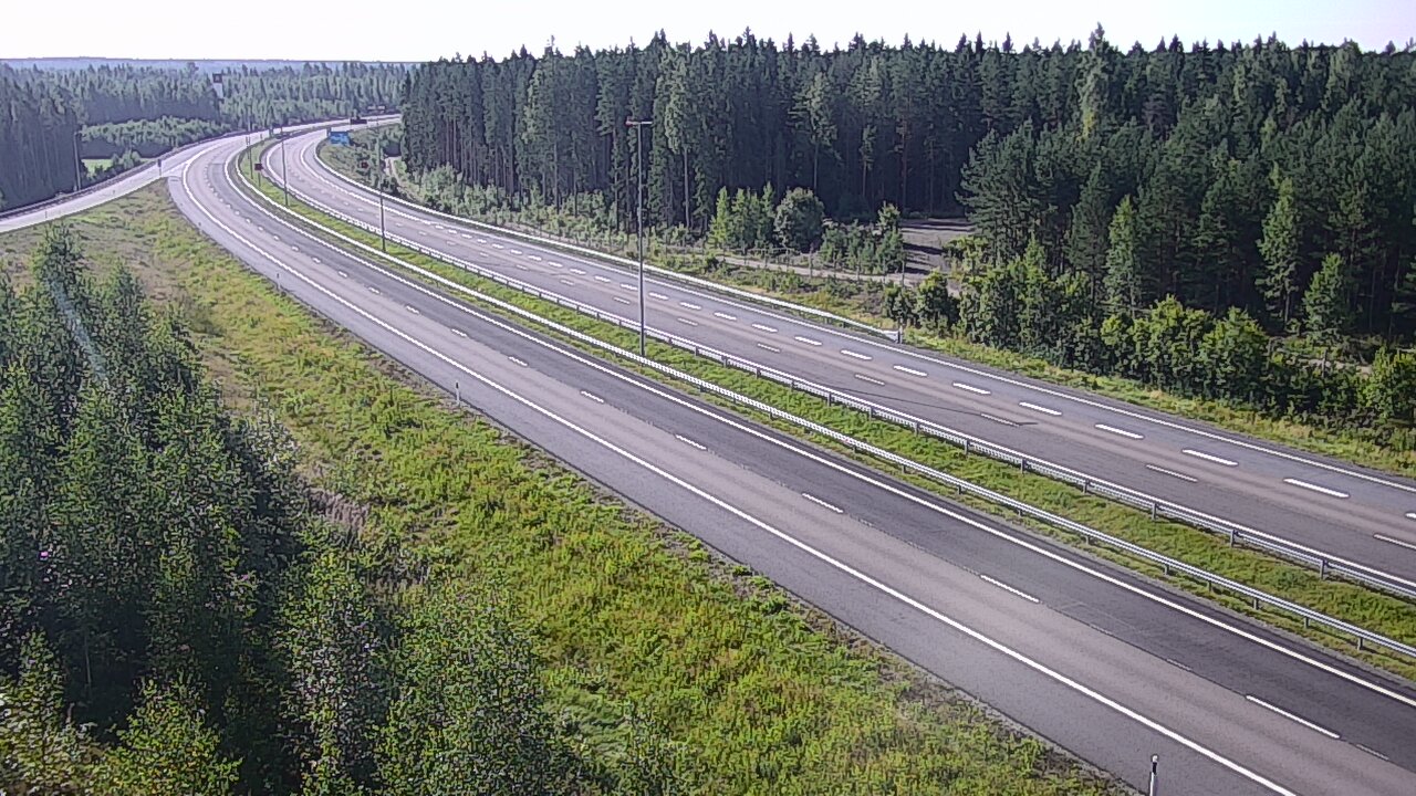 Weather Camera Image Road 7 Virolahti, Vaalimaa, Lappeenrannantie, Virolahti, Kymenlaakso