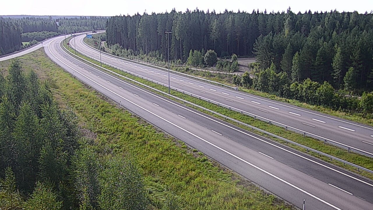 Weather Camera Image Road 7 Virolahti, Vaalimaa, Lappeenrannantie, Virolahti, Kymenlaakso