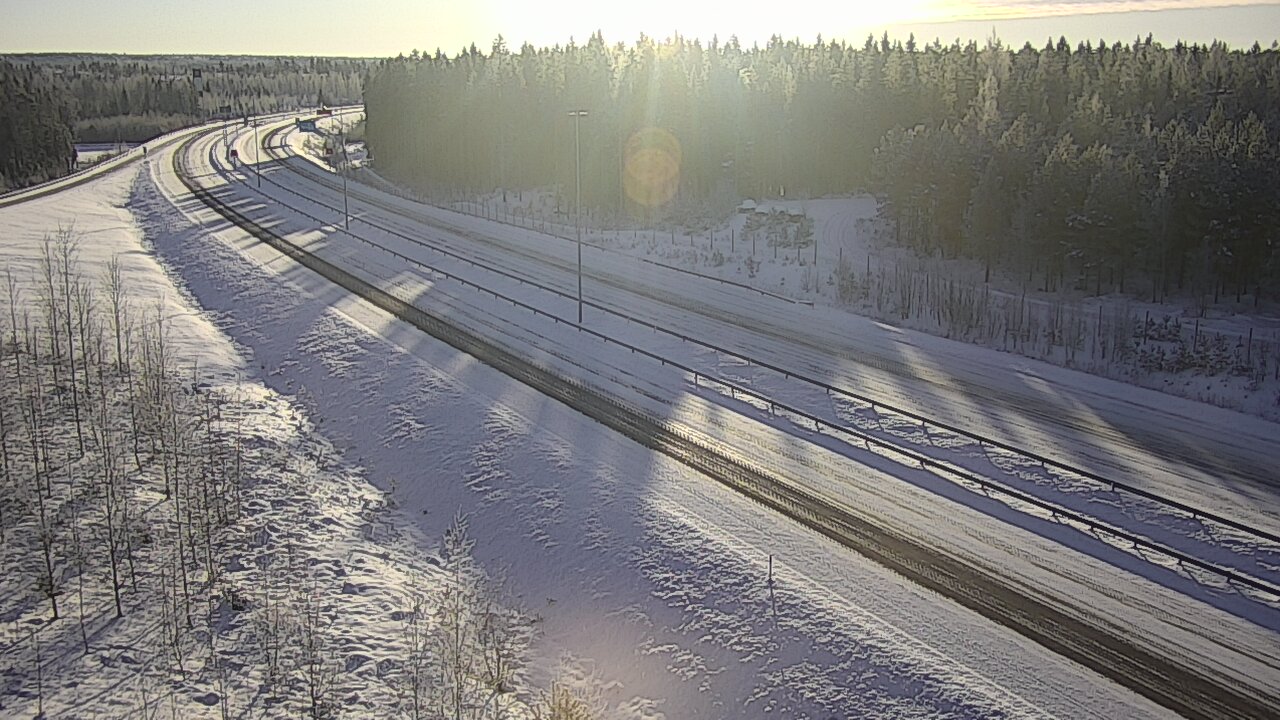 Weather Camera Image Road 7 Virolahti, Vaalimaa, Lappeenrannantie, Virolahti, Kymenlaakso