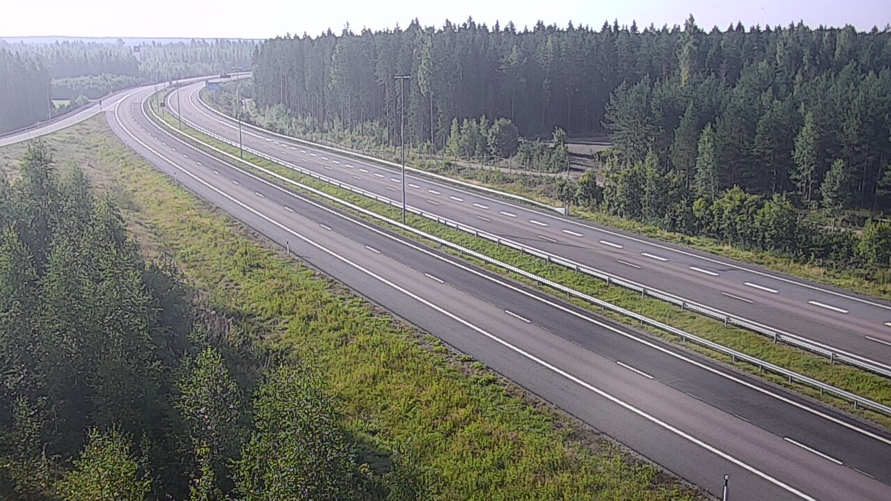 Weather Camera Image Road 7 Virolahti, Vaalimaa, Lappeenrannantie, Virolahti, Kymenlaakso