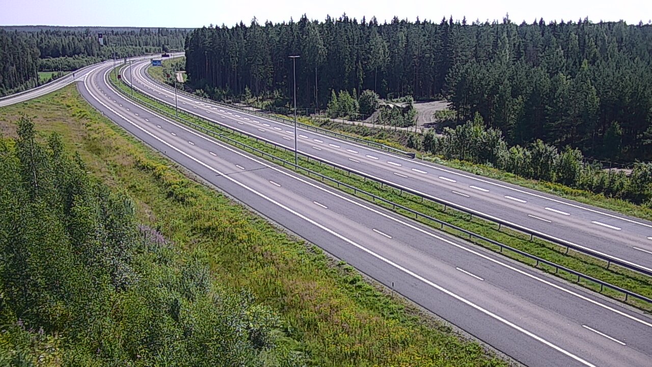 Weather Camera Image Road 7 Virolahti, Vaalimaa, Lappeenrannantie, Virolahti, Kymenlaakso