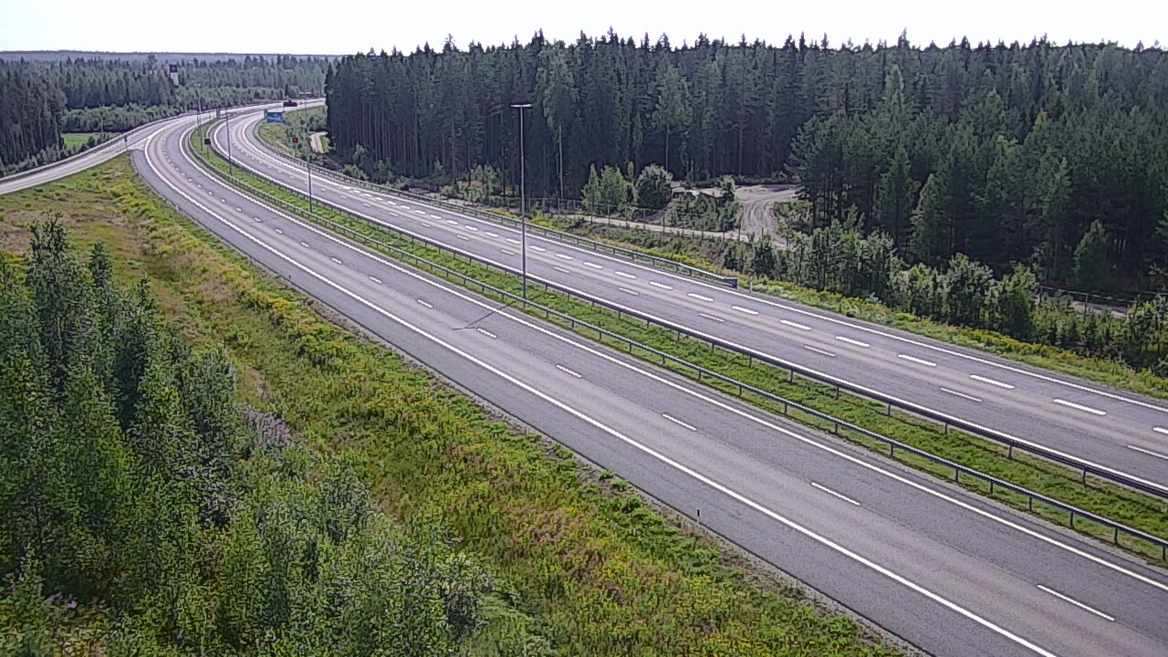 Weather Camera Image Road 7 Virolahti, Vaalimaa, Lappeenrannantie, Virolahti, Kymenlaakso