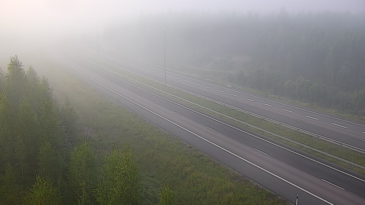 Weather Camera Image Road 7 Virolahti, Vaalimaa, Lappeenrannantie, Virolahti, Kymenlaakso