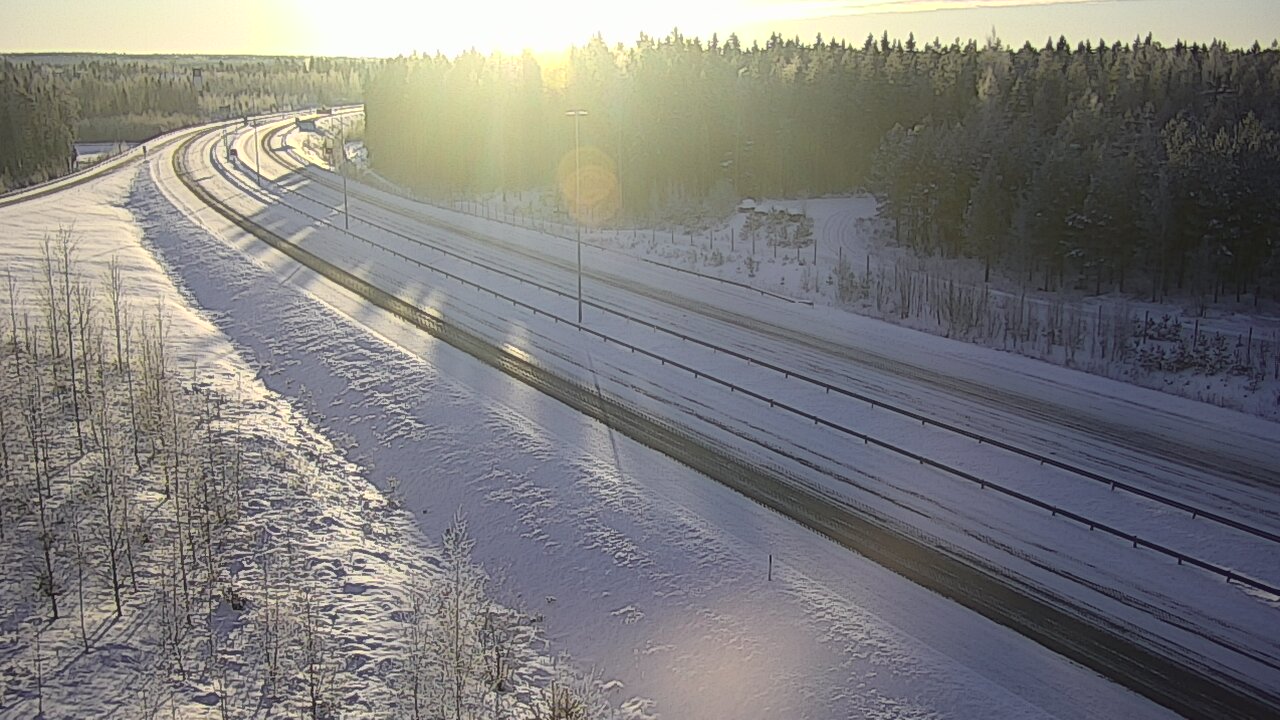 Weather Camera Image Road 7 Virolahti, Vaalimaa, Lappeenrannantie, Virolahti, Kymenlaakso