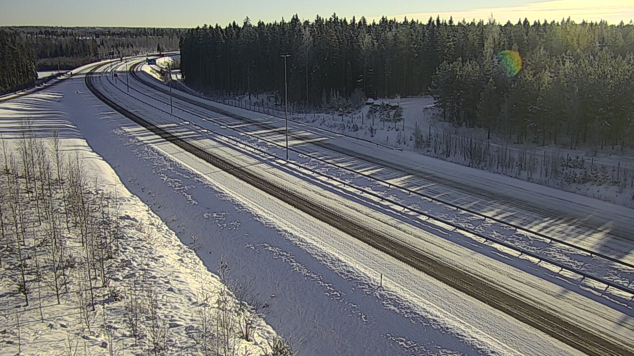 Weather Camera Image Road 7 Virolahti, Vaalimaa, Lappeenrannantie, Virolahti, Kymenlaakso
