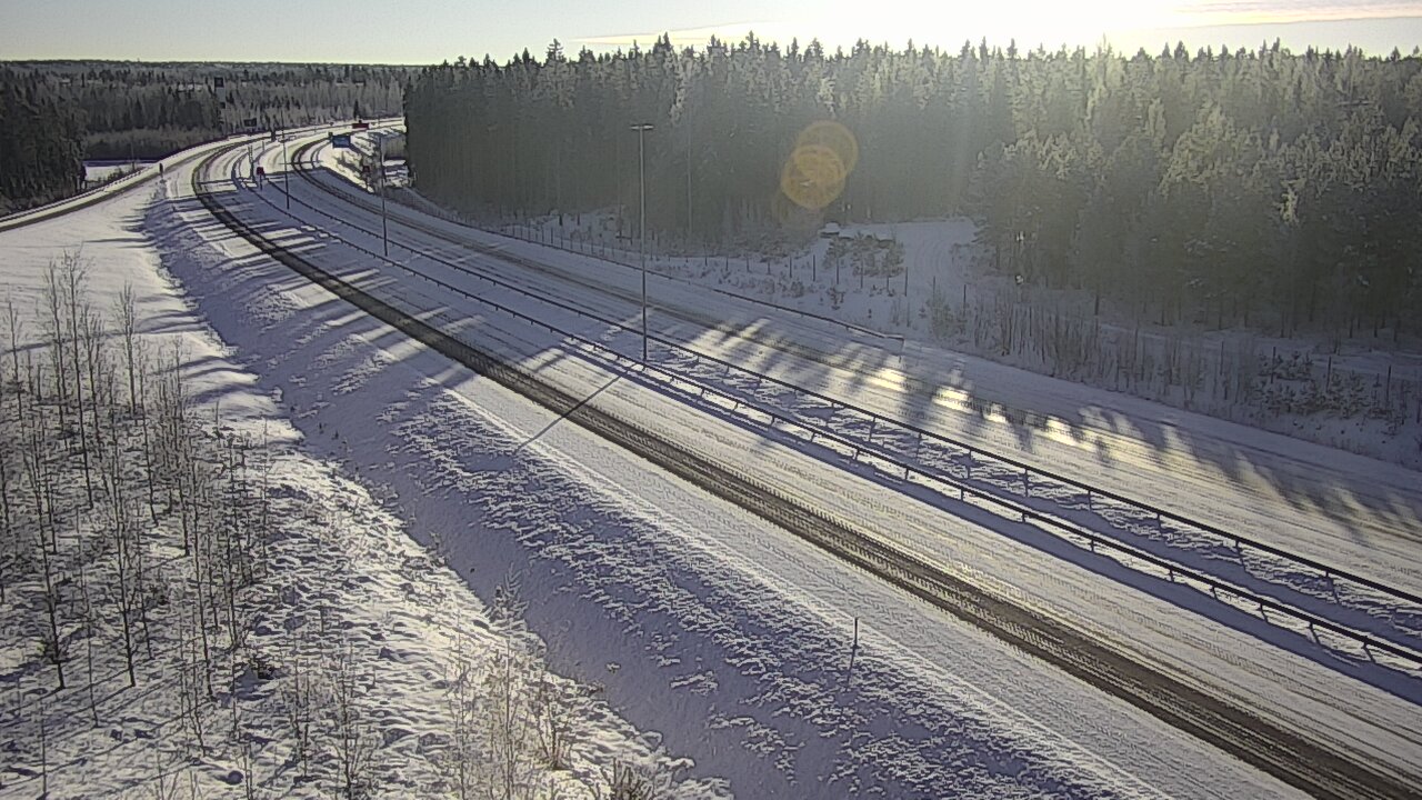 Weather Camera Image Road 7 Virolahti, Vaalimaa, Lappeenrannantie, Virolahti, Kymenlaakso