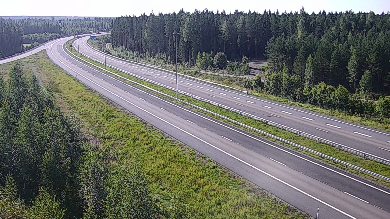 Weather Camera Image Road 7 Virolahti, Vaalimaa, Lappeenrannantie, Virolahti, Kymenlaakso