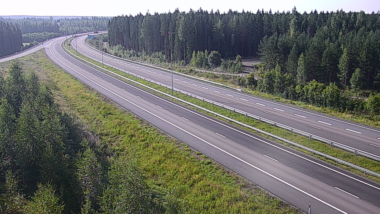 Weather Camera Image Road 7 Virolahti, Vaalimaa, Lappeenrannantie, Virolahti, Kymenlaakso