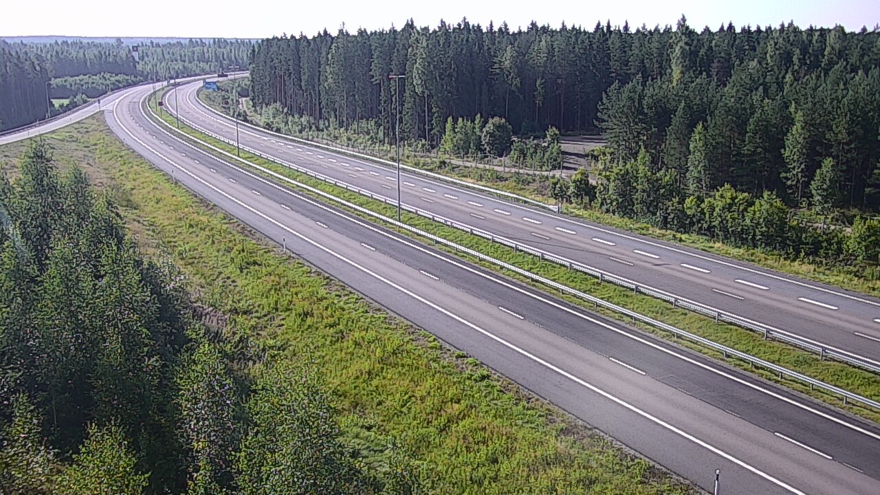 Weather Camera Image Road 7 Virolahti, Vaalimaa, Lappeenrannantie, Virolahti, Kymenlaakso