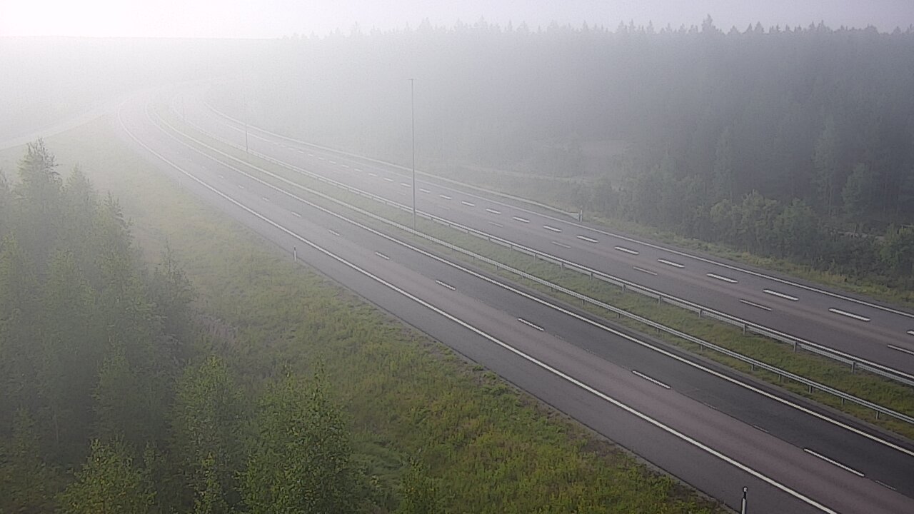 Weather Camera Image Road 7 Virolahti, Vaalimaa, Lappeenrannantie, Virolahti, Kymenlaakso