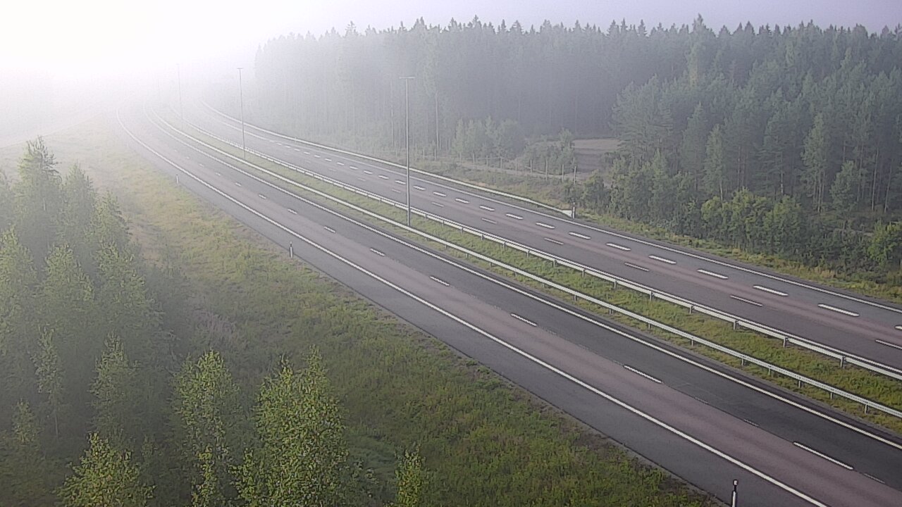 Weather Camera Image Road 7 Virolahti, Vaalimaa, Lappeenrannantie, Virolahti, Kymenlaakso