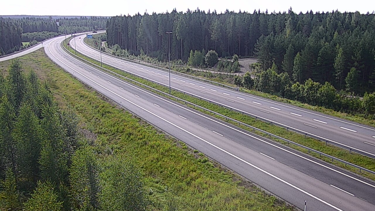 Weather Camera Image Road 7 Virolahti, Vaalimaa, Lappeenrannantie, Virolahti, Kymenlaakso
