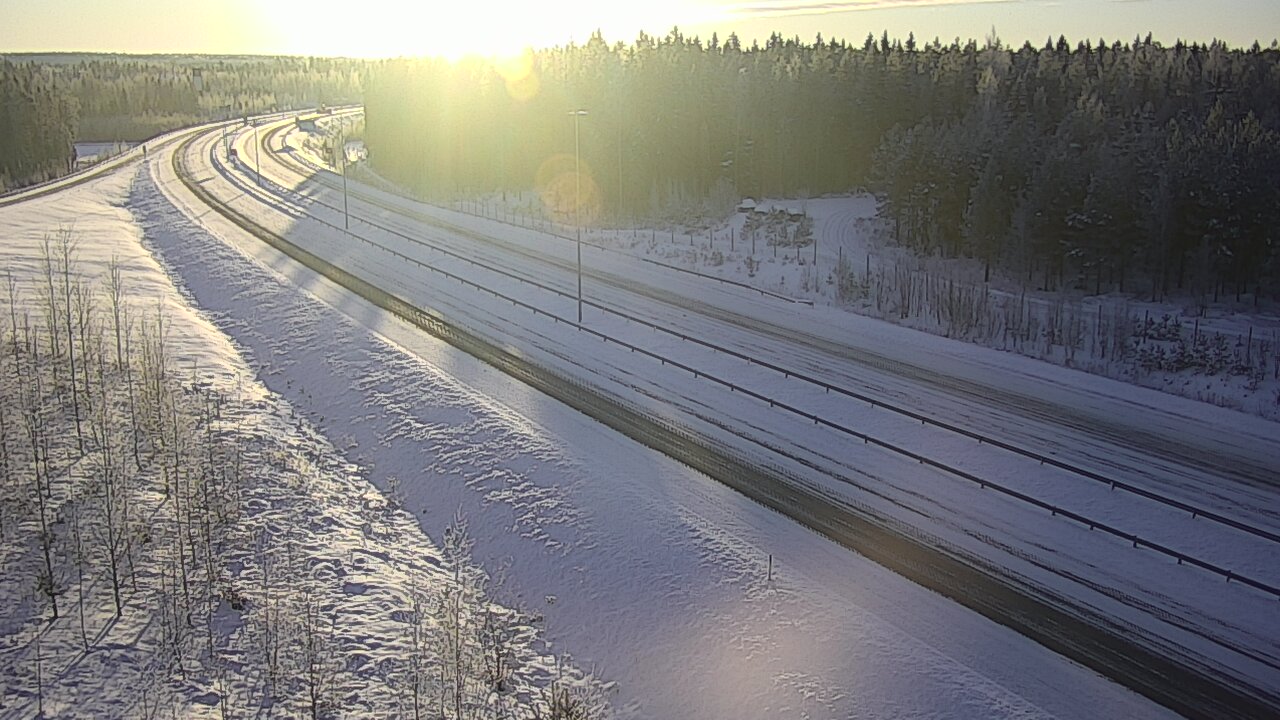 Weather Camera Image Road 7 Virolahti, Vaalimaa, Lappeenrannantie, Virolahti, Kymenlaakso