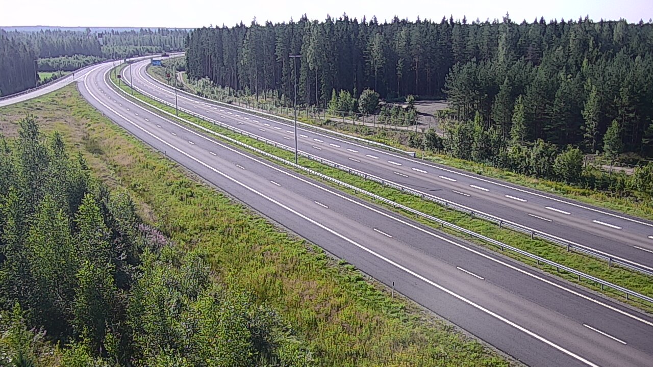 Weather Camera Image Road 7 Virolahti, Vaalimaa, Lappeenrannantie, Virolahti, Kymenlaakso