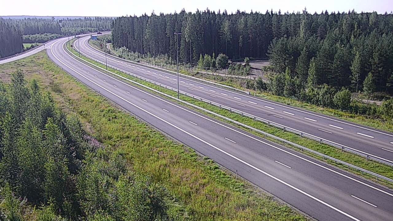 Weather Camera Image Road 7 Virolahti, Vaalimaa, Lappeenrannantie, Virolahti, Kymenlaakso
