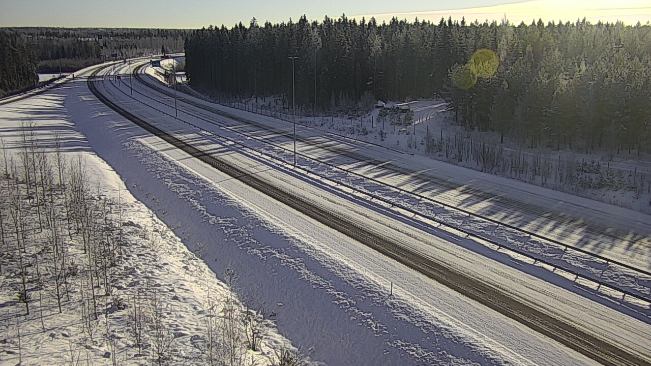 Weather Camera Image Road 7 Virolahti, Vaalimaa, Lappeenrannantie, Virolahti, Kymenlaakso