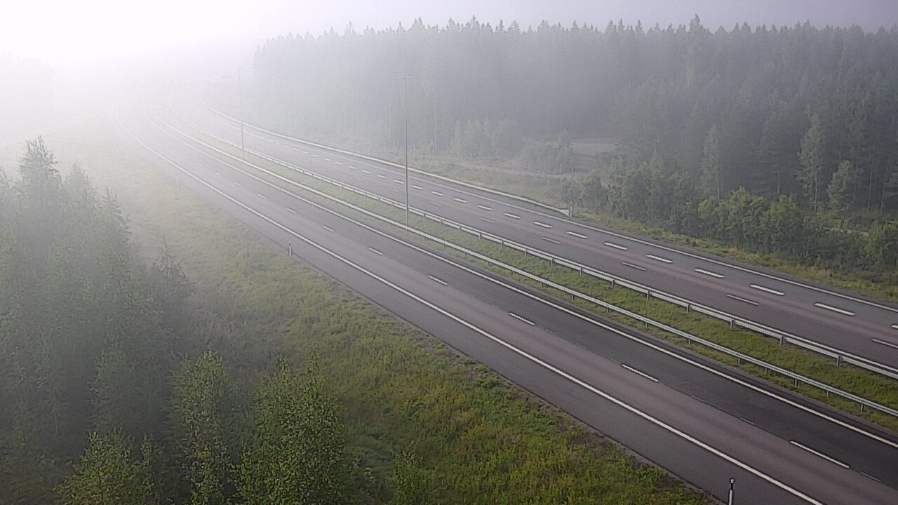 Weather Camera Image Road 7 Virolahti, Vaalimaa, Lappeenrannantie, Virolahti, Kymenlaakso