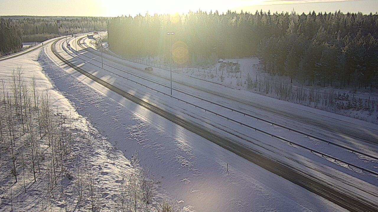Weather Camera Image Road 7 Virolahti, Vaalimaa, Lappeenrannantie, Virolahti, Kymenlaakso