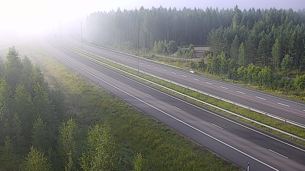 Weather Camera Image Road 7 Virolahti, Vaalimaa, Lappeenrannantie, Virolahti, Kymenlaakso