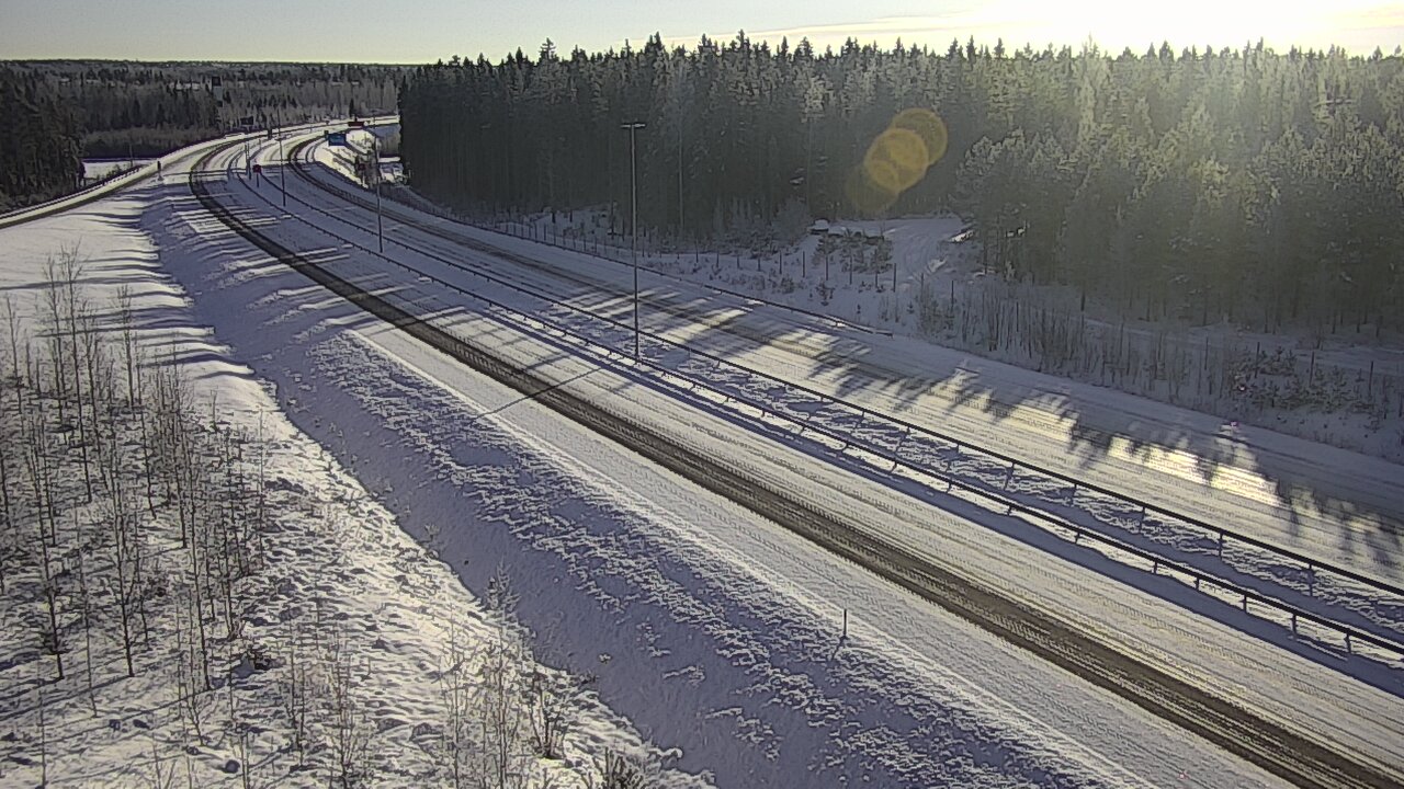 Weather Camera Image Road 7 Virolahti, Vaalimaa, Lappeenrannantie, Virolahti, Kymenlaakso