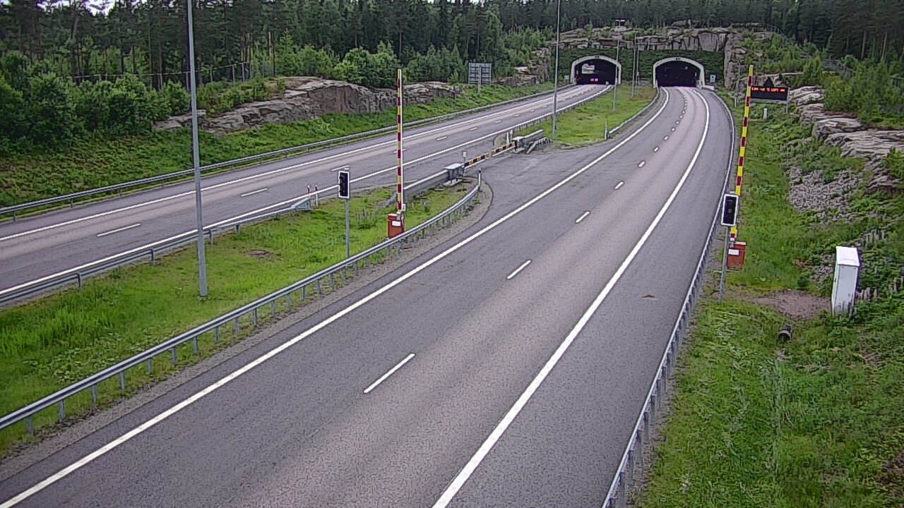 Kelikamerat Kuva Tie 7 Virolahti, Vaalimaan tunneli, puomi itä, Virolahti, Kymenlaakso