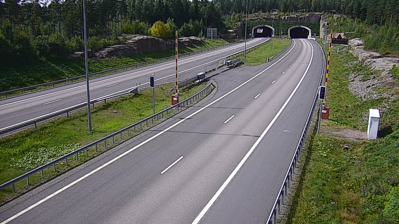 Kelikamerat Kuva Tie 7 Virolahti, Vaalimaan tunneli, puomi itä, Virolahti, Kymenlaakso