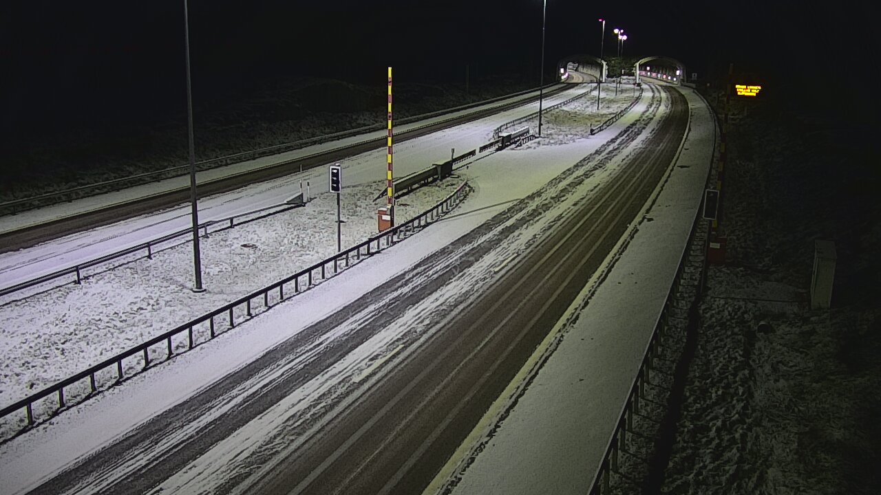 Kelikamerat Kuva Tie 7 Virolahti, Vaalimaan tunneli, puomi itä, Virolahti, Kymenlaakso