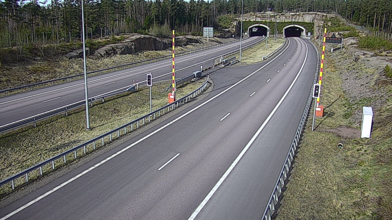 Kelikamerat Kuva Tie 7 Virolahti, Vaalimaan tunneli, puomi itä, Virolahti, Kymenlaakso