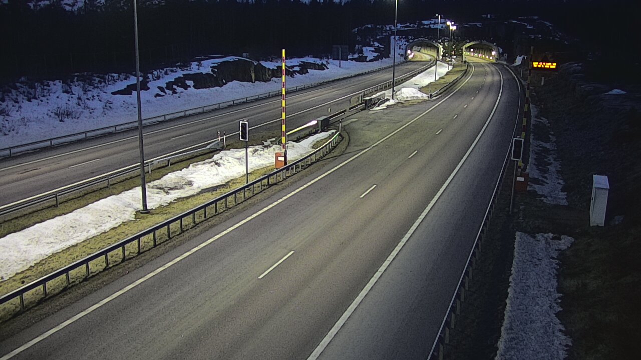 Kelikamerat Kuva Tie 7 Virolahti, Vaalimaan tunneli, puomi itä, Virolahti, Kymenlaakso