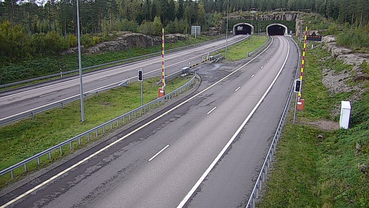 Kelikamerat Kuva Tie 7 Virolahti, Vaalimaan tunneli, puomi itä, Virolahti, Kymenlaakso