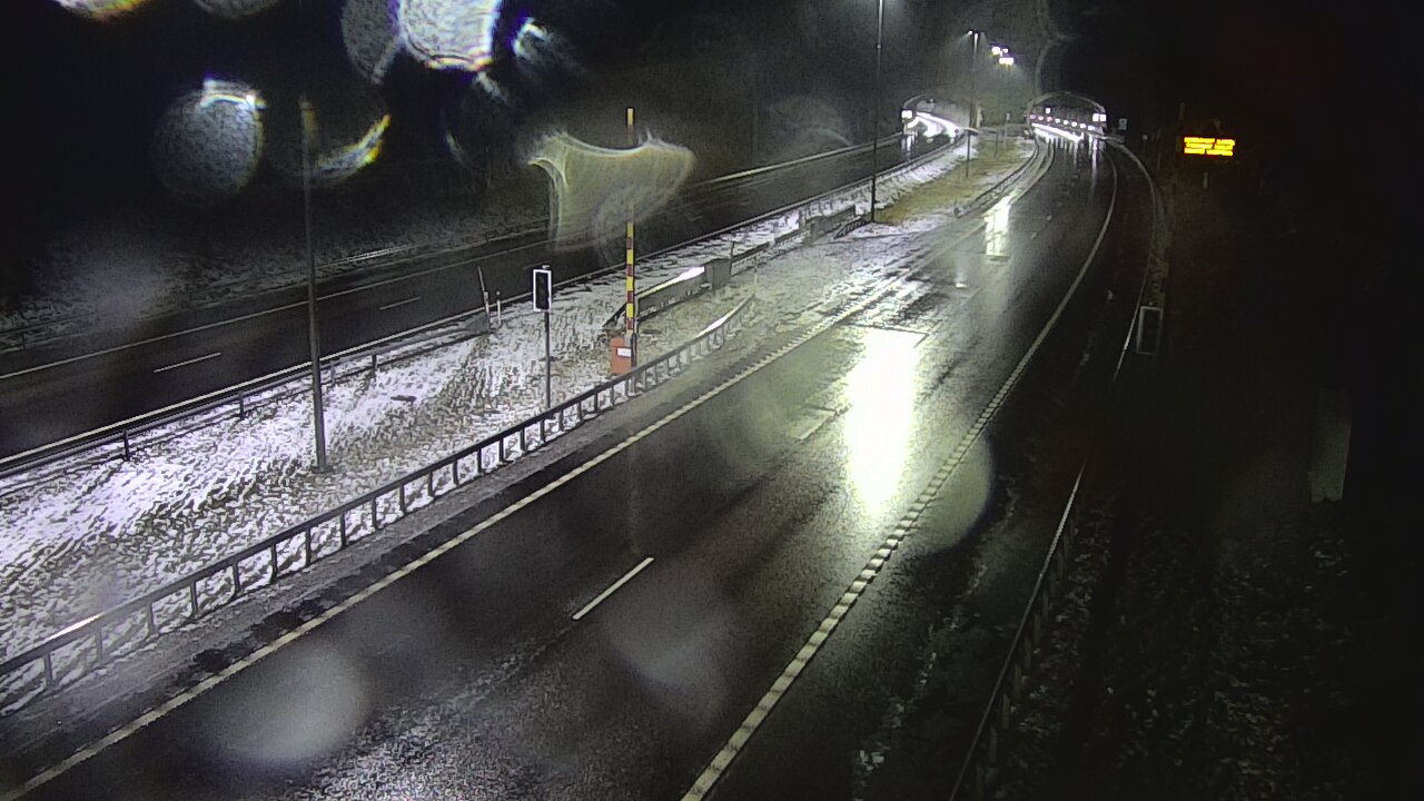 Weather Camera Image Väg 7 Vederlax, Vaalimaan tunneli, bom öst, Virolahti, Kymenlaakso