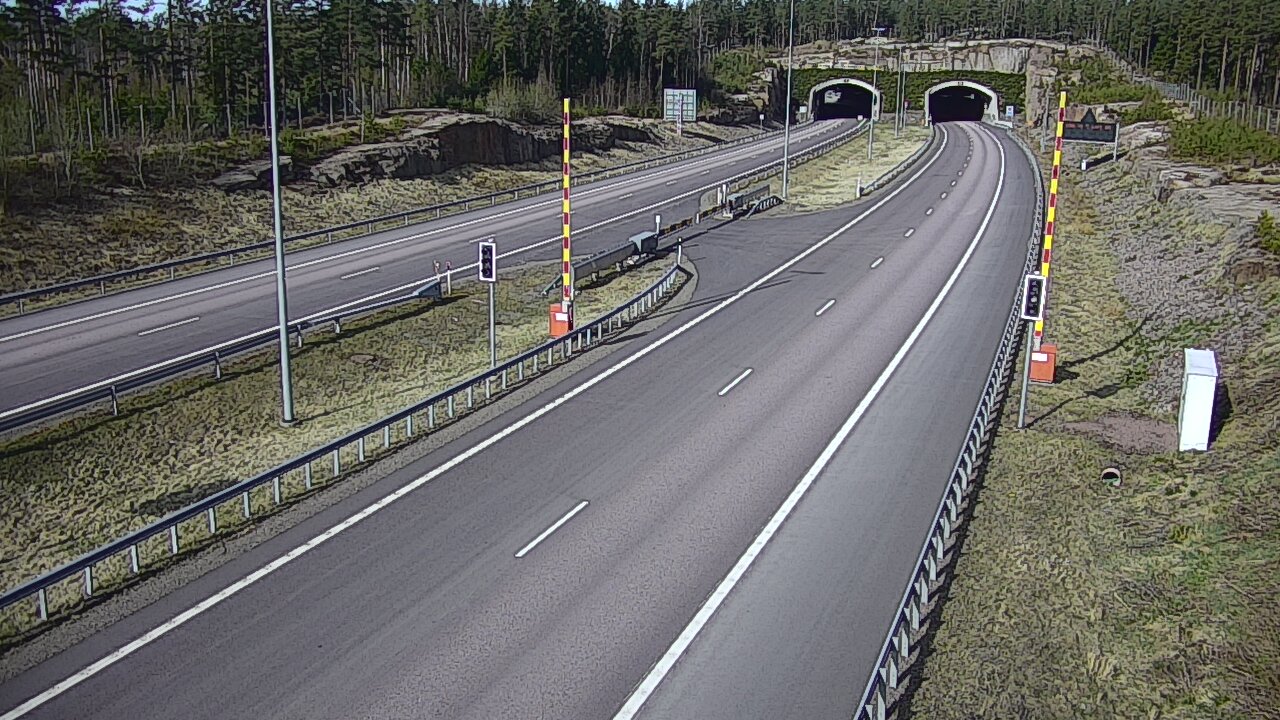 Kelikamerat Kuva Tie 7 Virolahti, Vaalimaan tunneli, puomi itä, Virolahti, Kymenlaakso