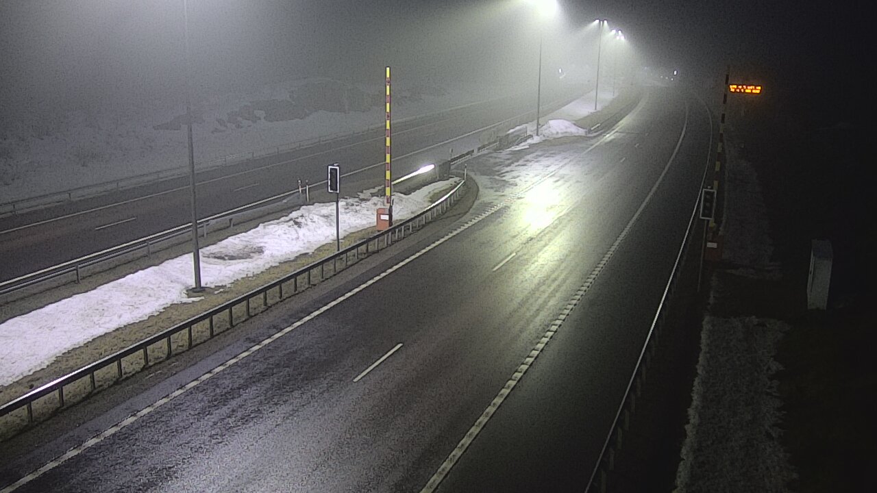 Kelikamerat Kuva Tie 7 Virolahti, Vaalimaan tunneli, puomi itä, Virolahti, Kymenlaakso