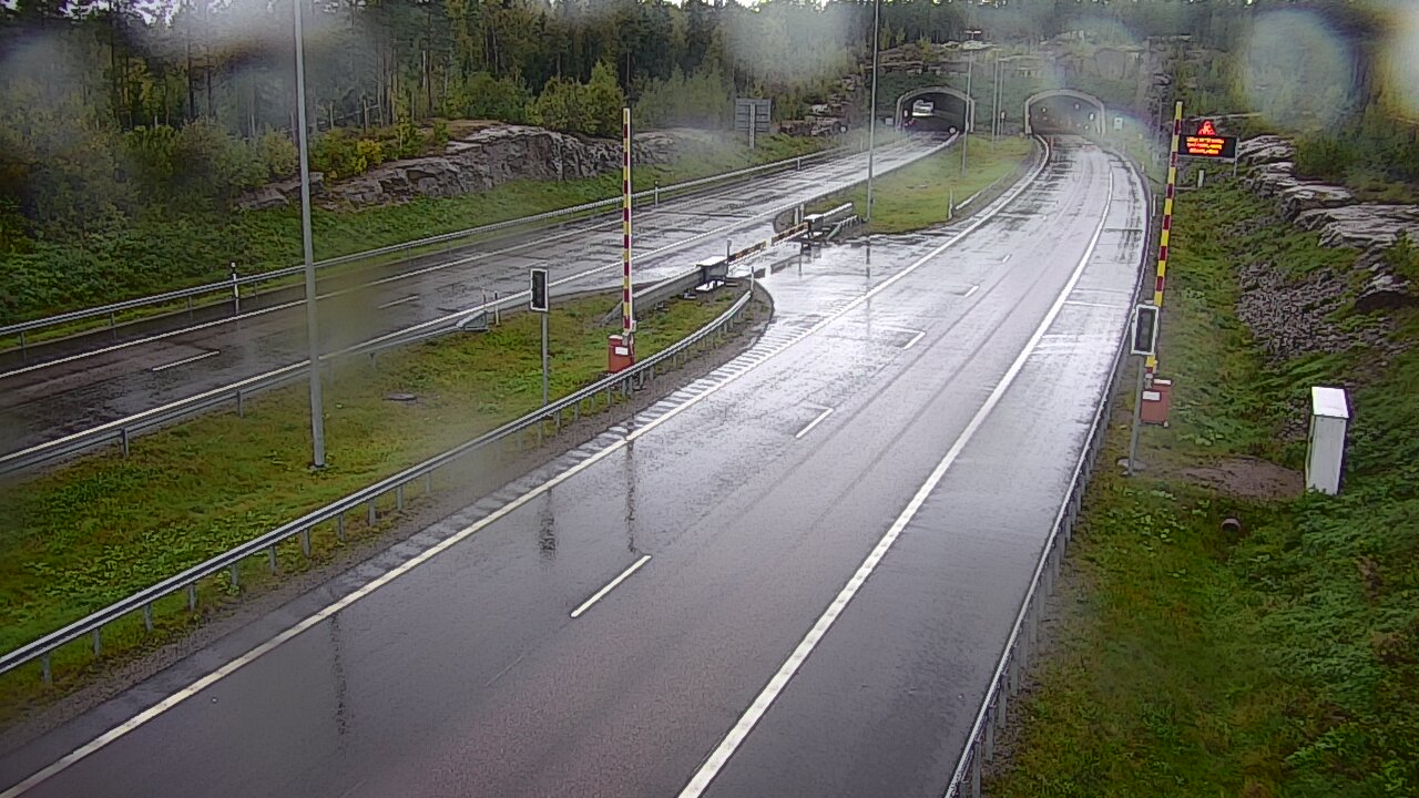 Kelikamerat Kuva Tie 7 Virolahti, Vaalimaan tunneli, puomi itä, Virolahti, Kymenlaakso
