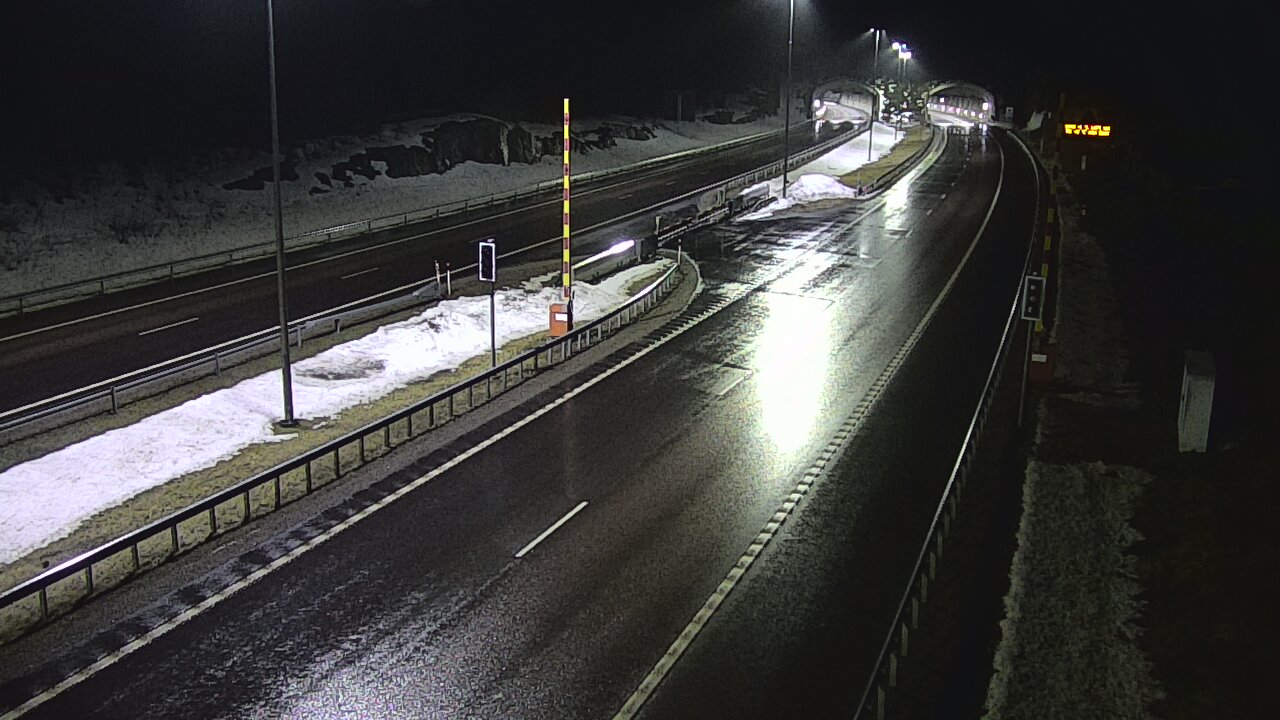 Kelikamerat Kuva Tie 7 Virolahti, Vaalimaan tunneli, puomi itä, Virolahti, Kymenlaakso