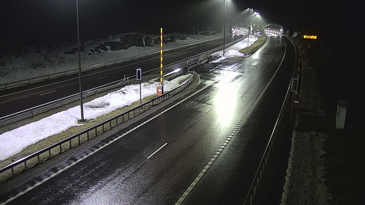 Kelikamerat Kuva Tie 7 Virolahti, Vaalimaan tunneli, puomi itä, Virolahti, Kymenlaakso