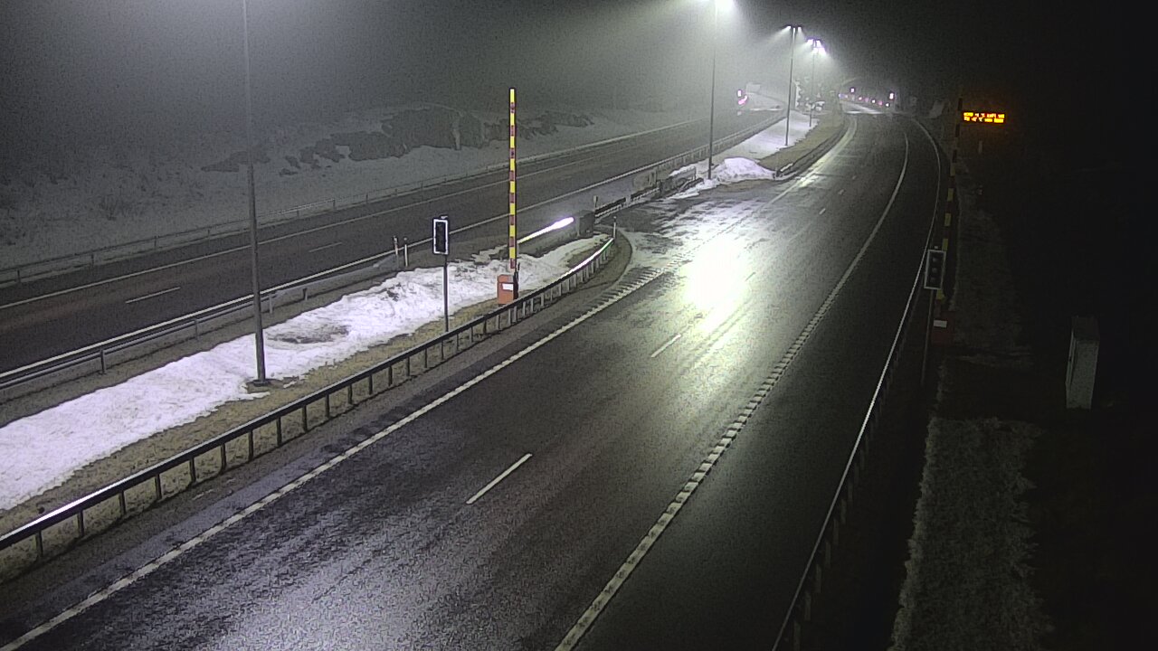 Kelikamerat Kuva Tie 7 Virolahti, Vaalimaan tunneli, puomi itä, Virolahti, Kymenlaakso