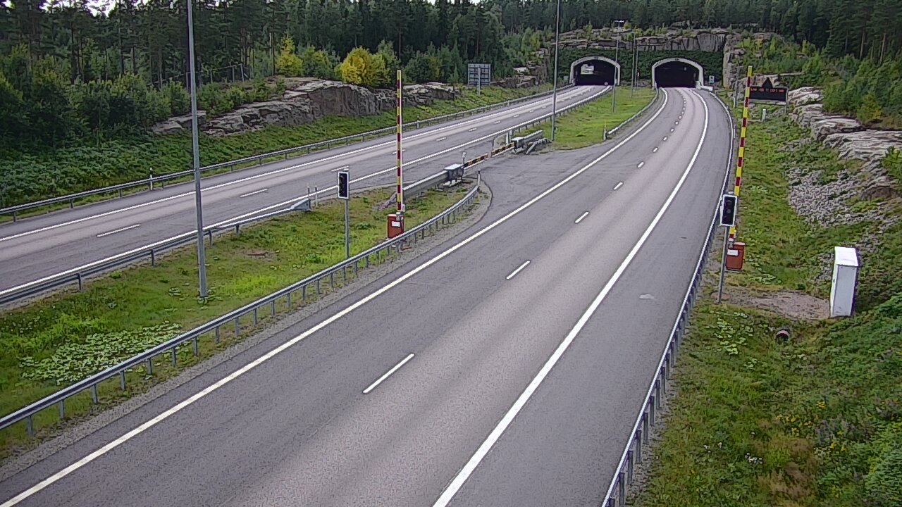 Kelikamerat Kuva Tie 7 Virolahti, Vaalimaan tunneli, puomi itä, Virolahti, Kymenlaakso
