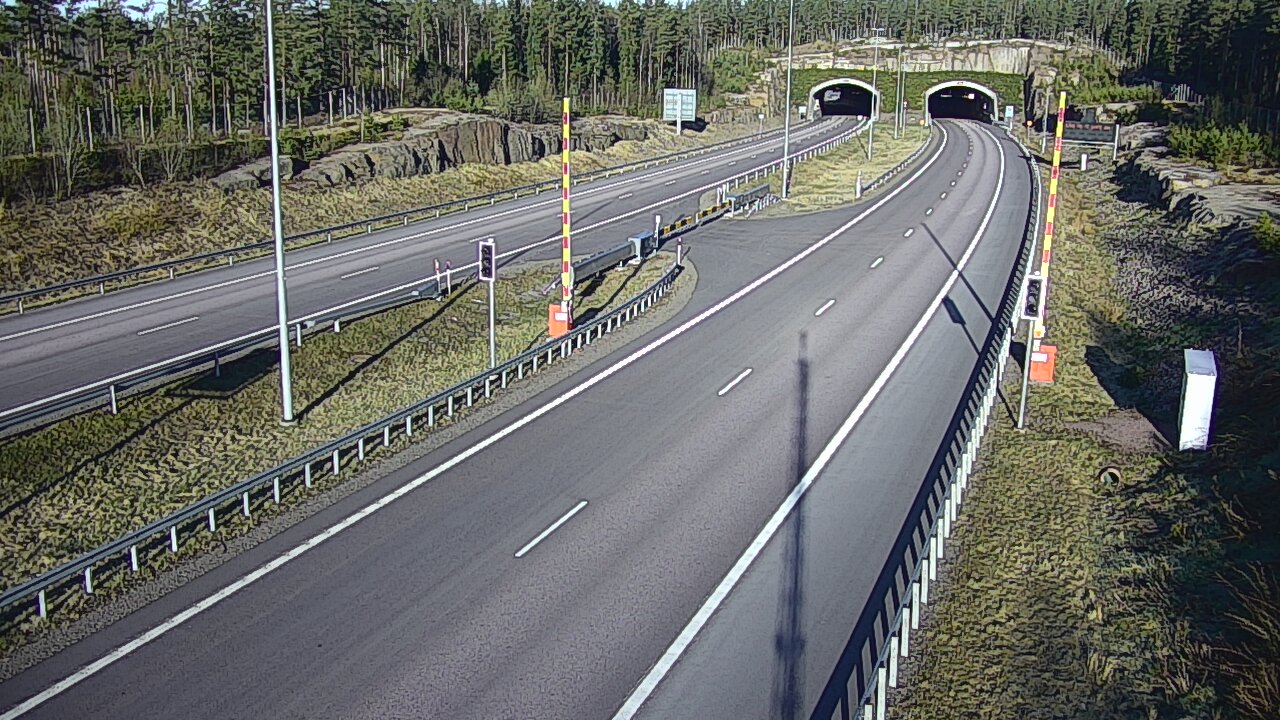 Weather Camera Image Road 7 Virolahti, Vaalimaan tunneli, boom east, Virolahti, Kymenlaakso