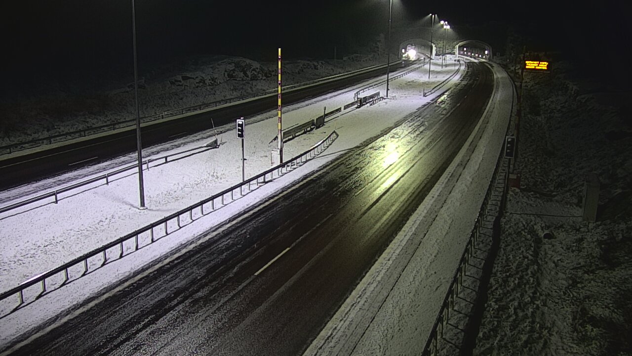 Kelikamerat Kuva Tie 7 Virolahti, Vaalimaan tunneli, puomi itä, Virolahti, Kymenlaakso