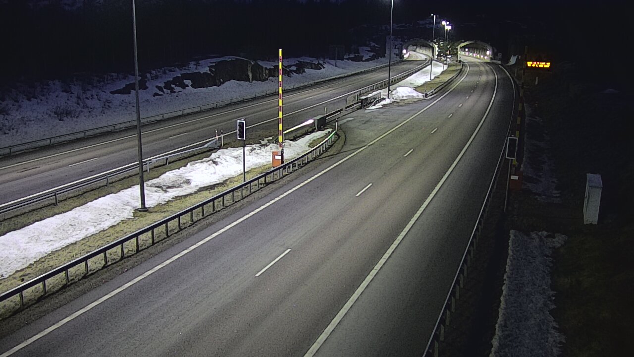 Kelikamerat Kuva Tie 7 Virolahti, Vaalimaan tunneli, puomi itä, Virolahti, Kymenlaakso