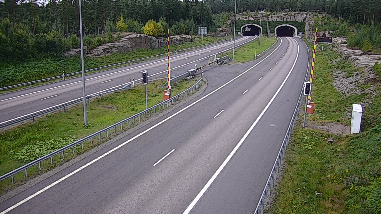 Kelikamerat Kuva Tie 7 Virolahti, Vaalimaan tunneli, puomi itä, Virolahti, Kymenlaakso