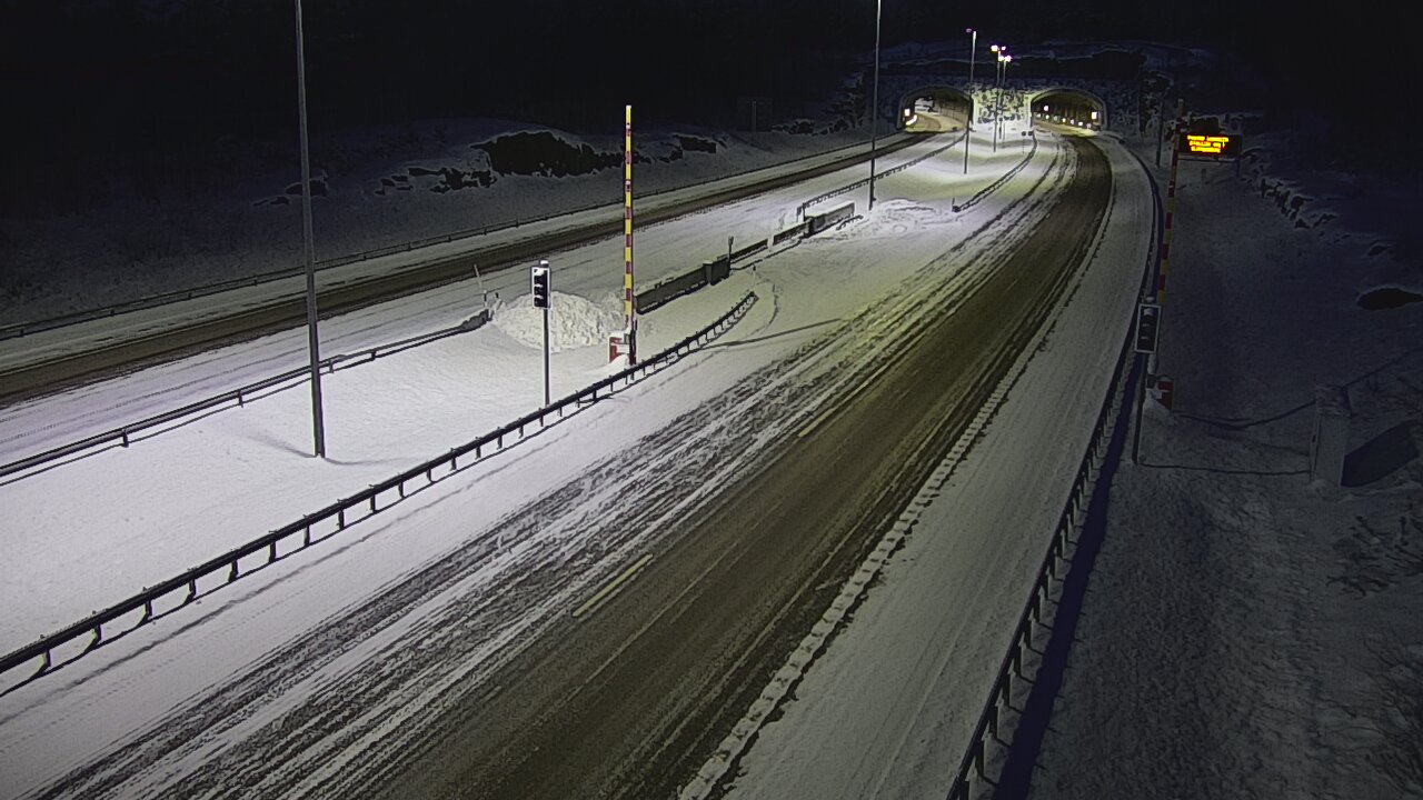 Kelikamerat Kuva Tie 7 Virolahti, Vaalimaan tunneli, puomi itä, Virolahti, Kymenlaakso