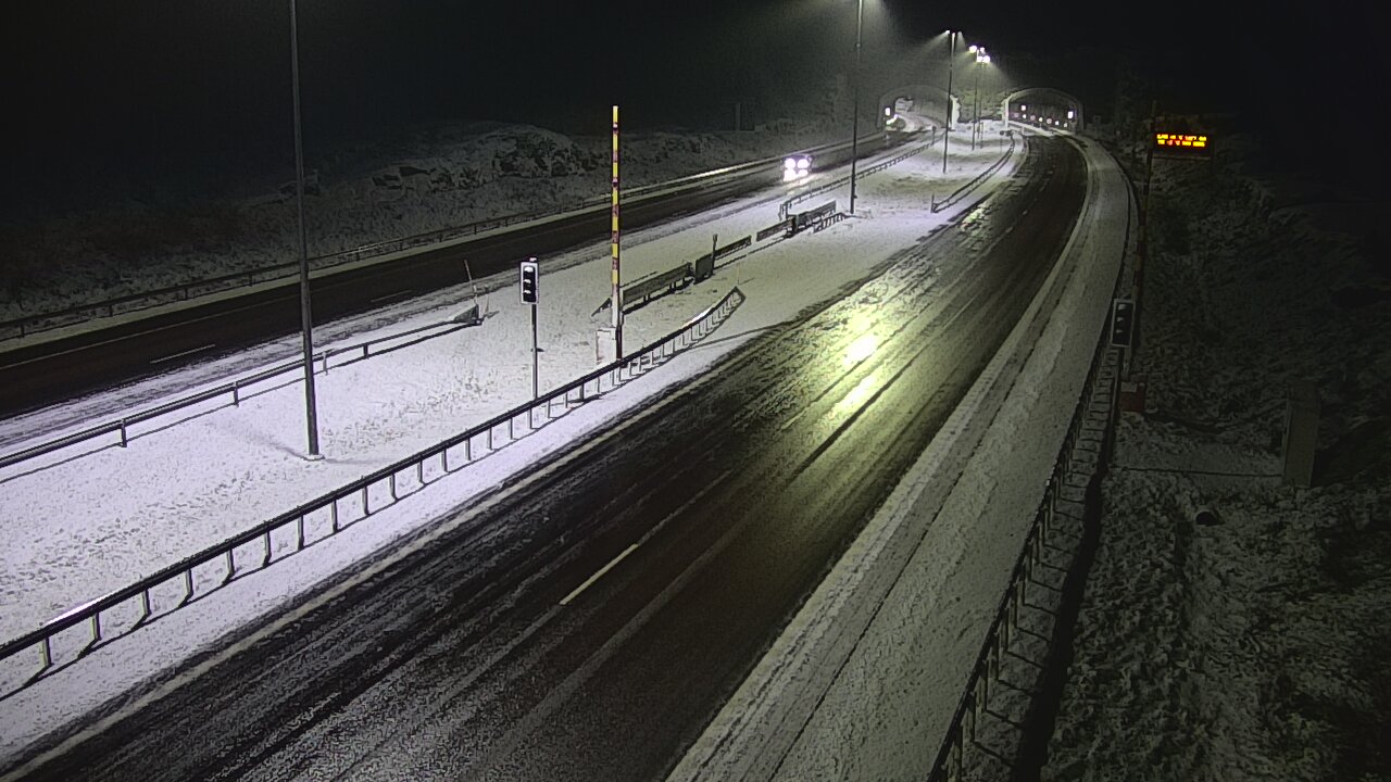 Kelikamerat Kuva Tie 7 Virolahti, Vaalimaan tunneli, puomi itä, Virolahti, Kymenlaakso