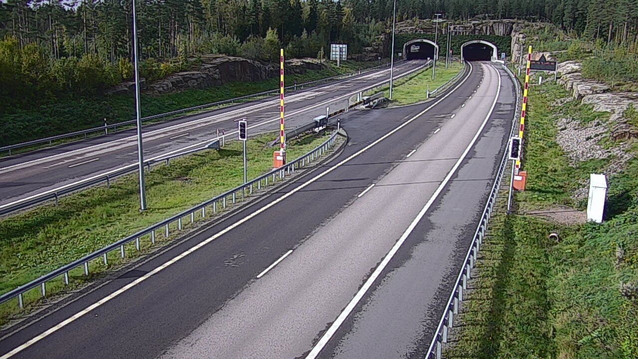 Kelikamerat Kuva Tie 7 Virolahti, Vaalimaan tunneli, puomi itä, Virolahti, Kymenlaakso