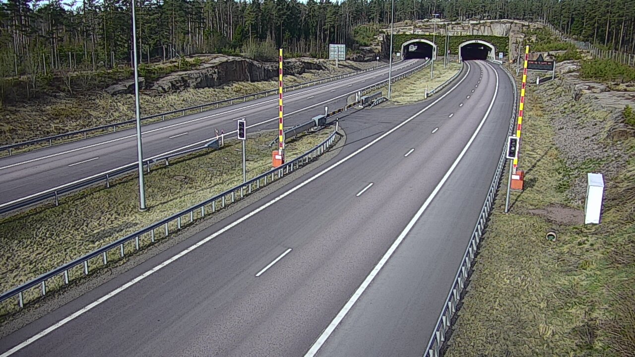 Kelikamerat Kuva Tie 7 Virolahti, Vaalimaan tunneli, puomi itä, Virolahti, Kymenlaakso