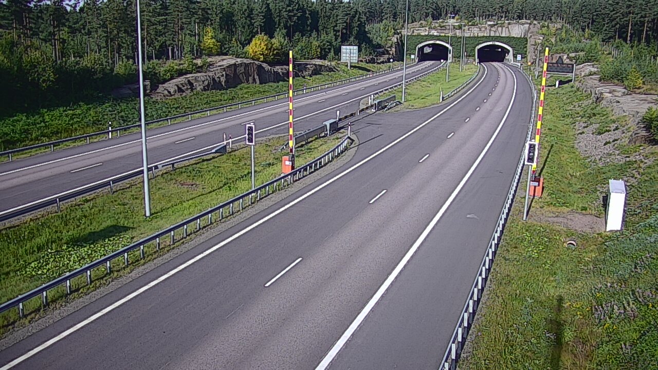Weather Camera Image Road 7 Virolahti, Vaalimaan tunneli, boom east, Virolahti, Kymenlaakso