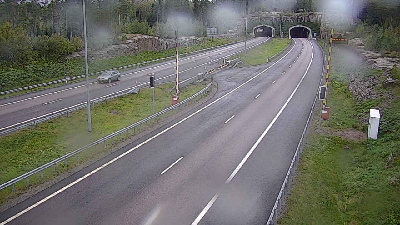 Kelikamerat Kuva Tie 7 Virolahti, Vaalimaan tunneli, puomi itä, Virolahti, Kymenlaakso