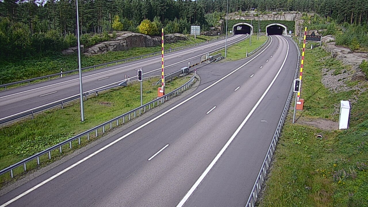 Kelikamerat Kuva Tie 7 Virolahti, Vaalimaan tunneli, puomi itä, Virolahti, Kymenlaakso